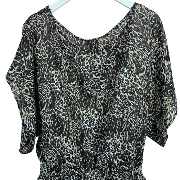 boho print loose fitting top  for women size medium JULES & JAMES - Picture 6 of 12